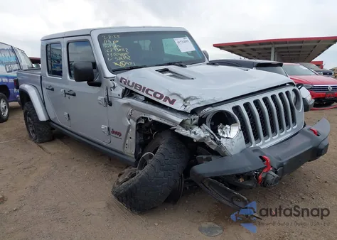 2023 Jeep Gladiator Rubicon из США, поврежденный, VIN 1C6JJTBG9PL524342